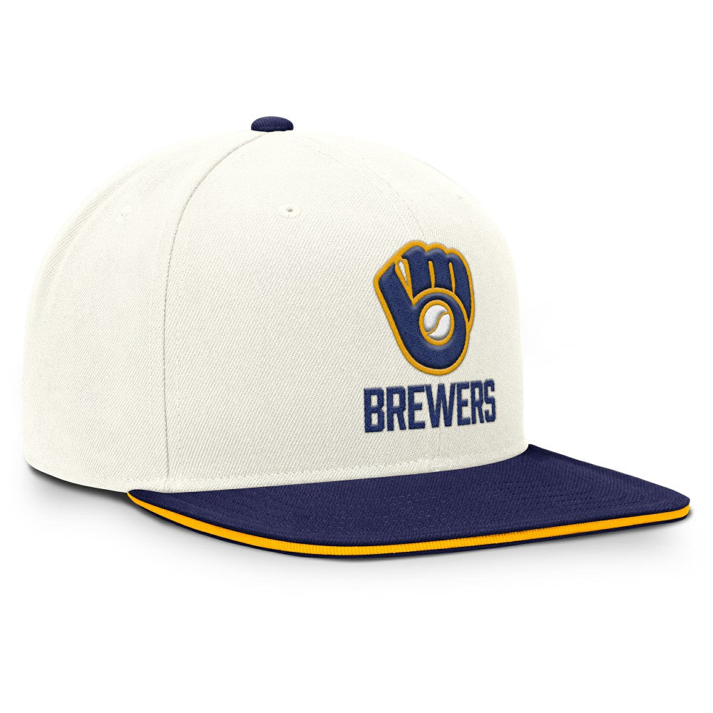 Milwaukee Brewers Nike Cooperstown Pro Dri-FIT Snapback Hat - MLB