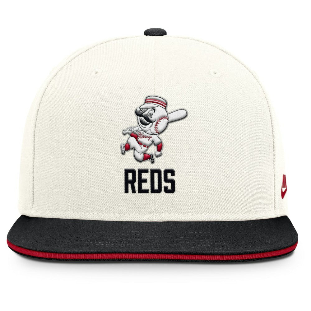 Cincinnati Reds Nike Cooperstown Pro Dri-FIT Snapback Hat - MLB