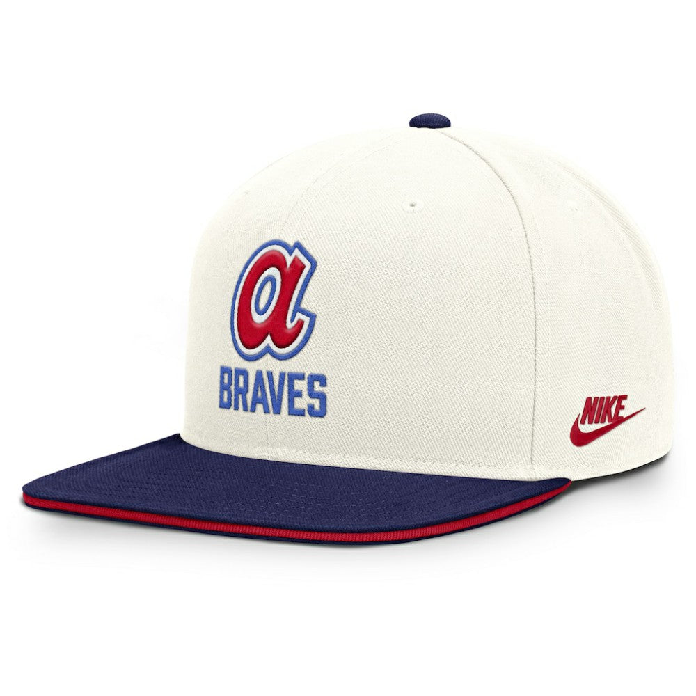 Atlanta Braves Nike Cooperstown Pro Dri-FIT Snapback Hat - MLB