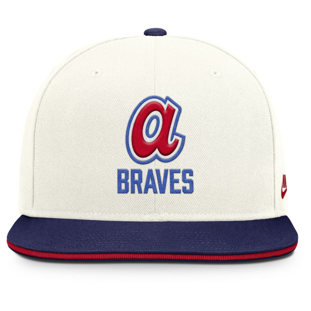 Atlanta Braves Nike Cooperstown Pro Dri-FIT Snapback Hat - MLB