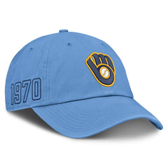 Milwaukee Brewers Nike Cooperstown Club Adjustable Hat - MLB