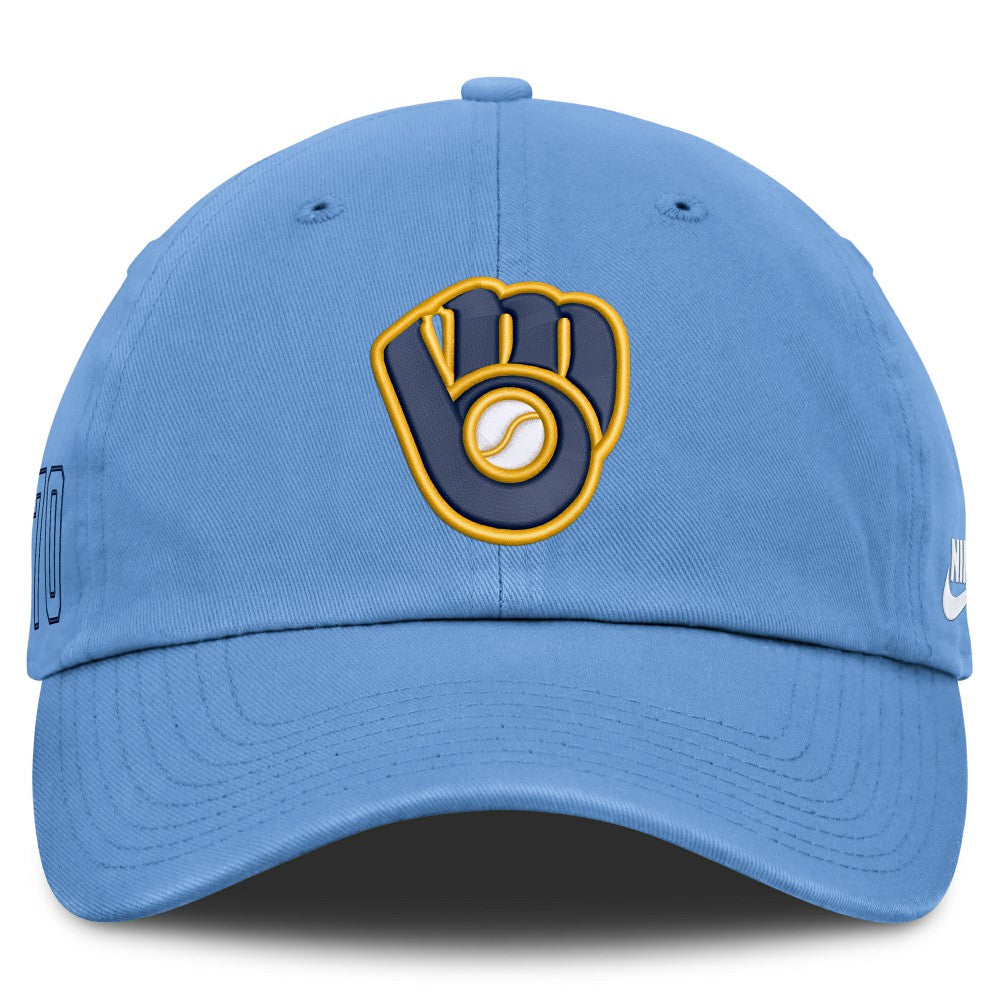 Milwaukee Brewers Nike Cooperstown Club Adjustable Hat - MLB