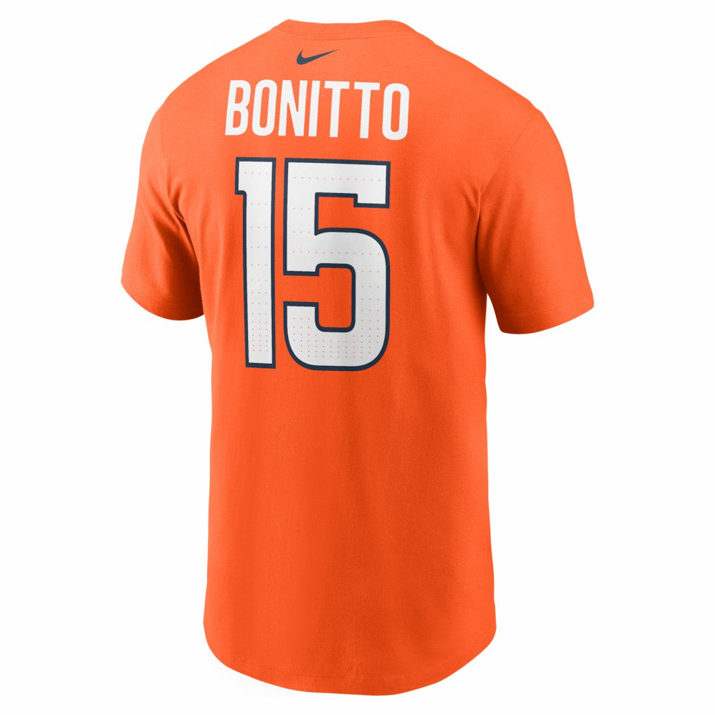 Nik Bonitto Denver Broncos Player Name & Number T-Shirt Orange | Nike for Sale