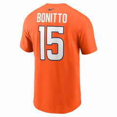 Nik Bonitto Denver Broncos Player Name & Number T-Shirt Orange | Nike for Sale