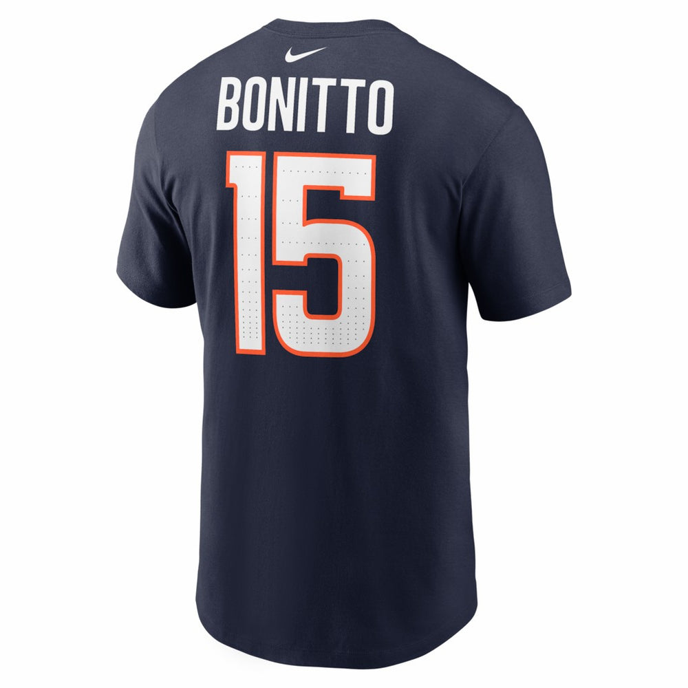Nik Bonitto Denver Broncos Player Name & Number T-Shirt Navy | Nike for Sale