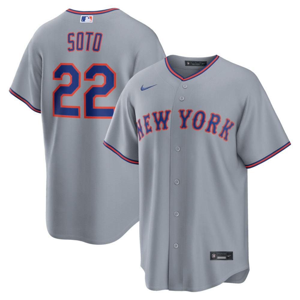 Juan Soto New York Mets Nike Road Replica Jersey - MLB