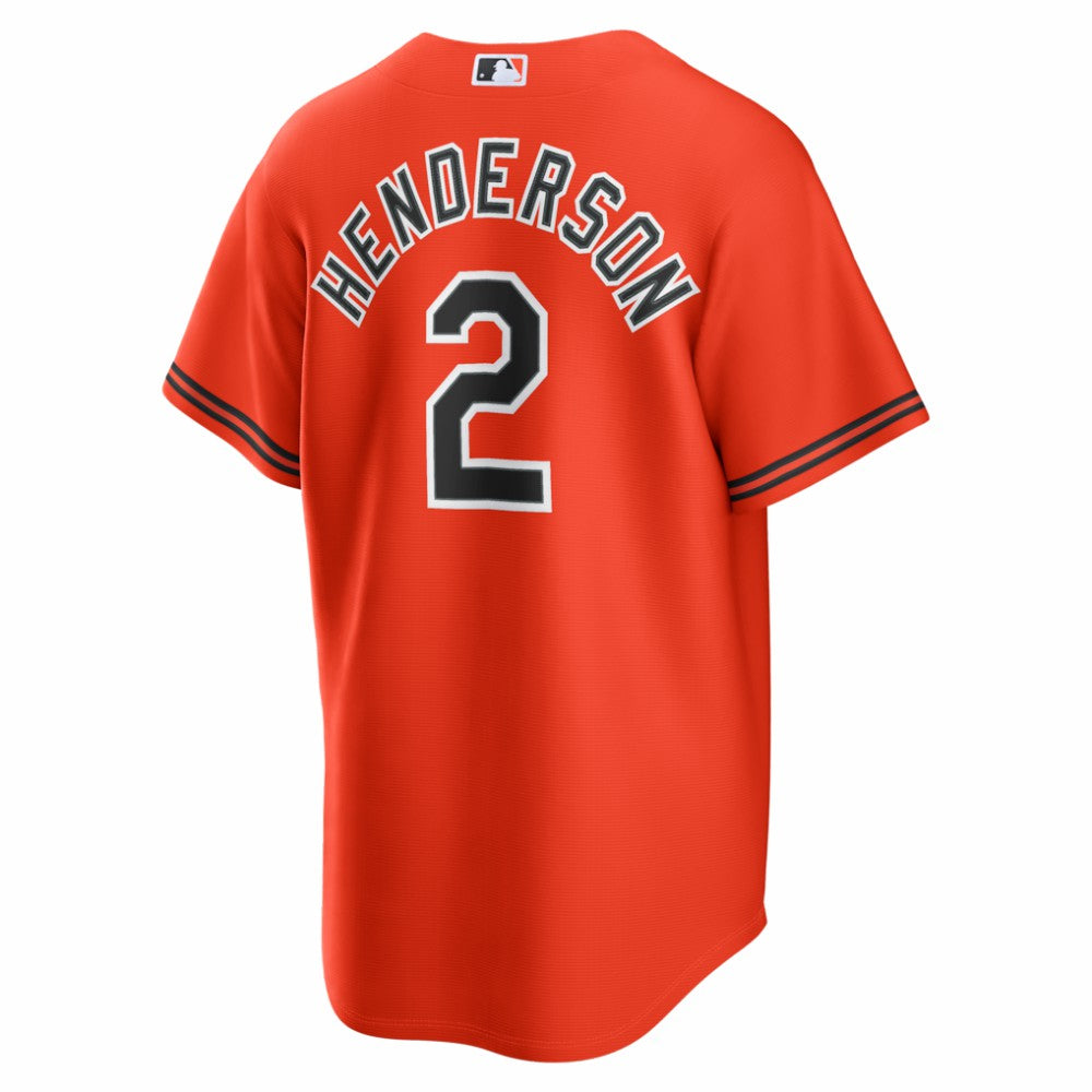 Gunnar Henderson Baltimore Orioles Nike Alternate 2 Replica Jersey - MLB