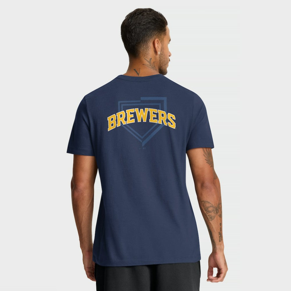 Milwaukee Brewers Nike Primetime 2-Hit T-Shirt - MLB