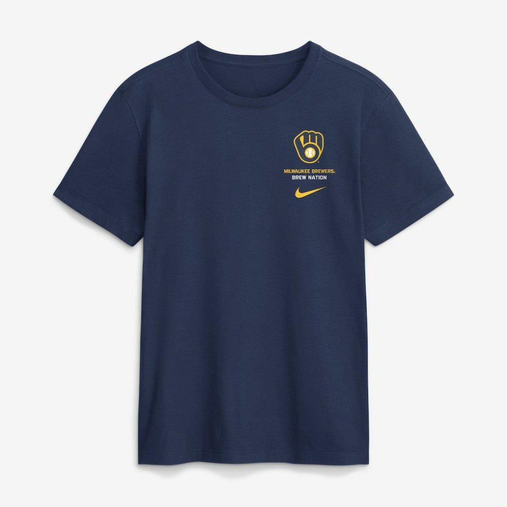 Milwaukee Brewers Nike Primetime 2-Hit T-Shirt - MLB