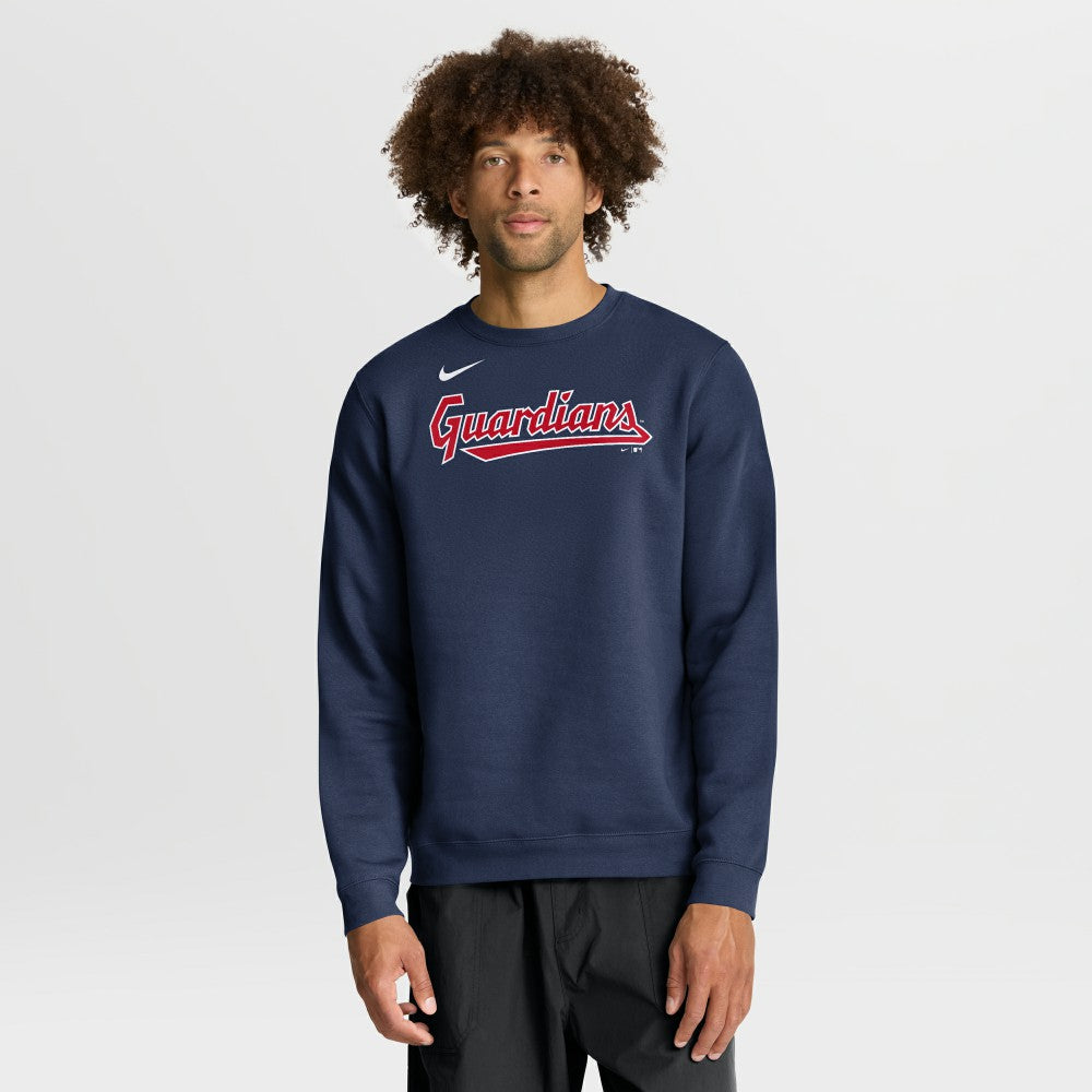 Cleveland Guardians Nike Primetime Wordmark Sweatshirt - MLB