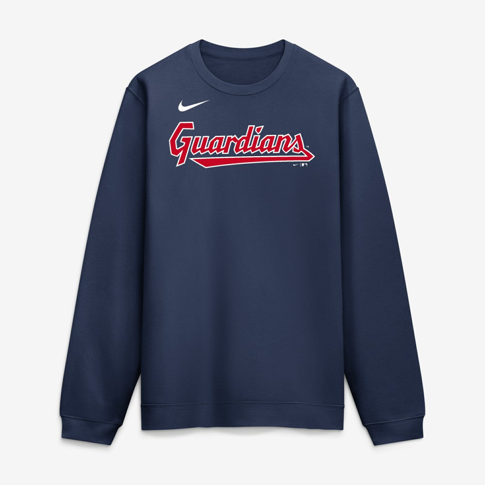 Cleveland Guardians Nike Primetime Wordmark Sweatshirt - MLB