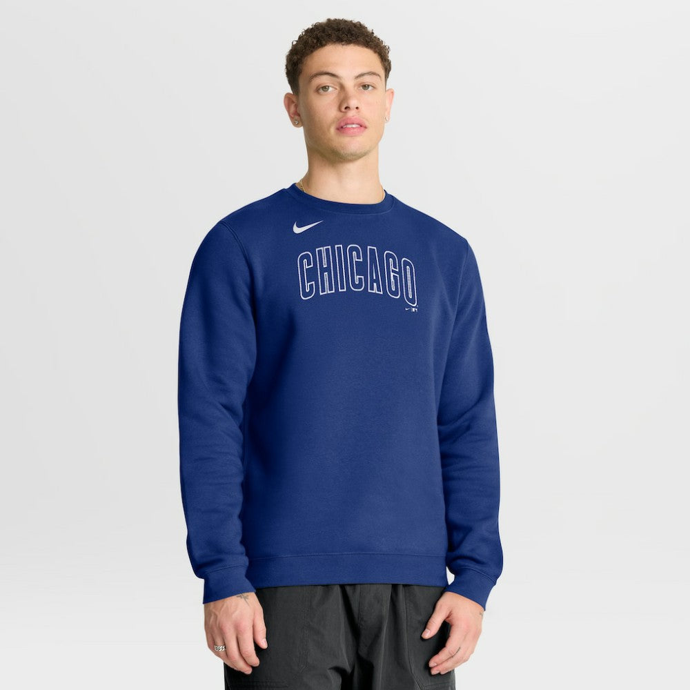 Chicago Cubs Nike Primetime Wordmark Sweatshirt - MLB