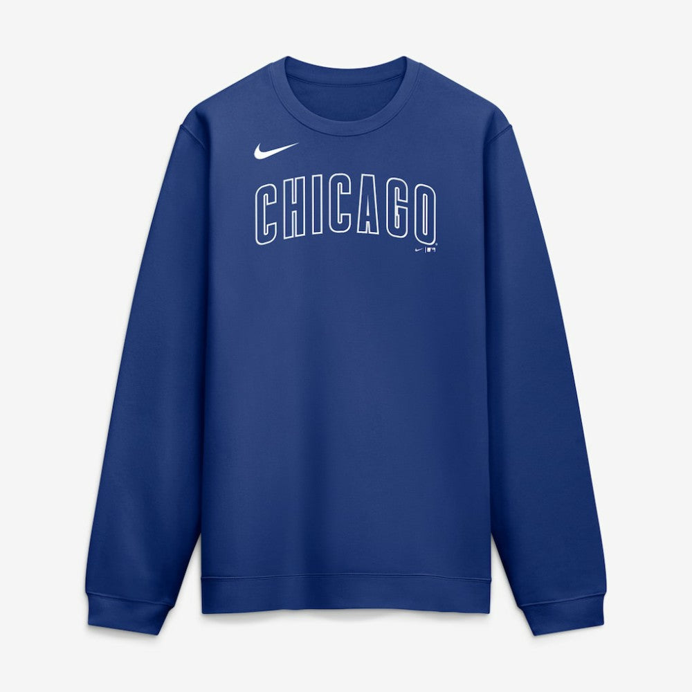 Chicago Cubs Nike Primetime Wordmark Sweatshirt - MLB