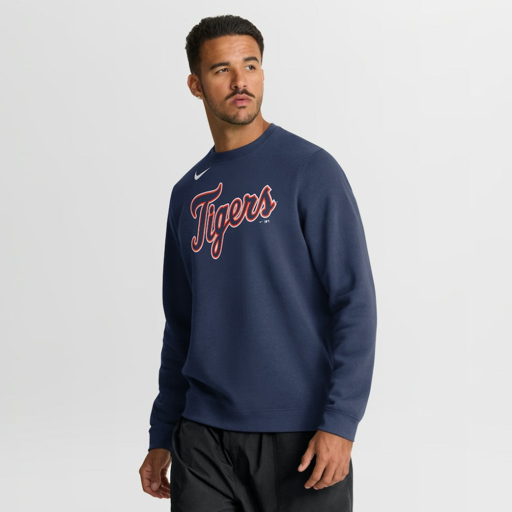 Detroit Tigers Nike Primetime Wordmark Sweatshirt - MLB