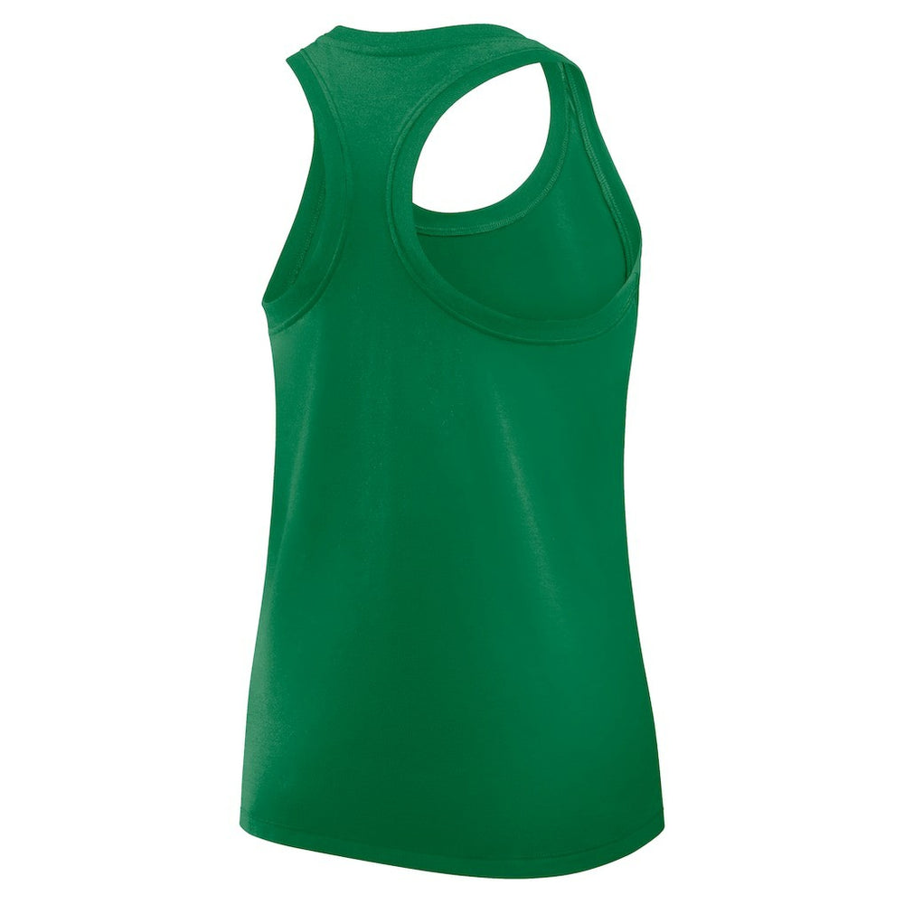 Philadelphia Eagles Women's Hurry Up Tri-Blend Dri-FIT Tank Top Kelly Green | Nike for Sale