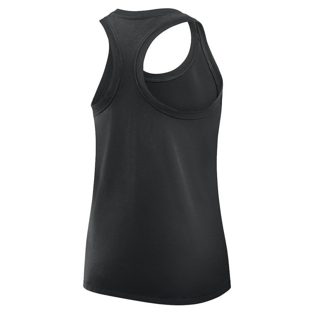 Pittsburgh Steelers Women's Hurry Up Tri-Blend Dri-FIT Tank Top Black | Nike for Sale
