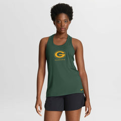 Green Bay Packers Women's Hurry Up Tri-Blend Dri-FIT Tank Top Green | Nike for Sale