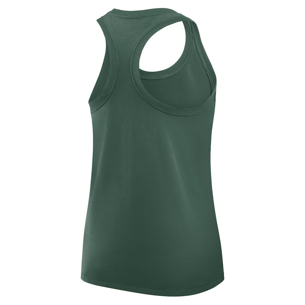 Green Bay Packers Women's Hurry Up Tri-Blend Dri-FIT Tank Top Green | Nike for Sale