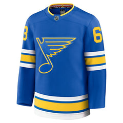 Jake Neighbours St. Louis Blues Fanatics Home Premium Jersey - Blue - NHL