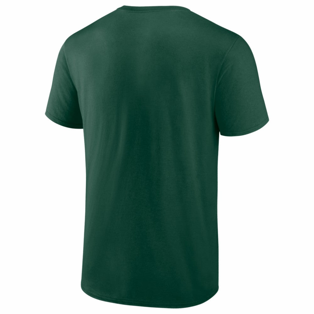 Minnesota Wild Logo Athletic Essential T-Shirt - Green - NHL