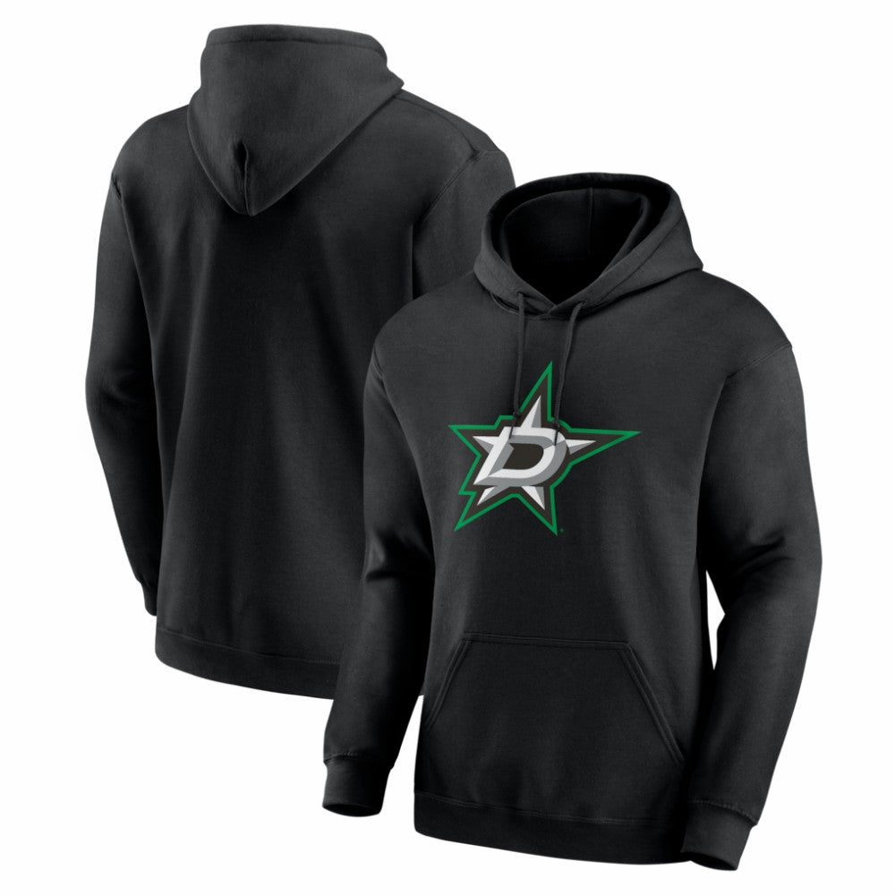 Dallas Stars Logo Athletic Essential Hoodie - Black - NHL