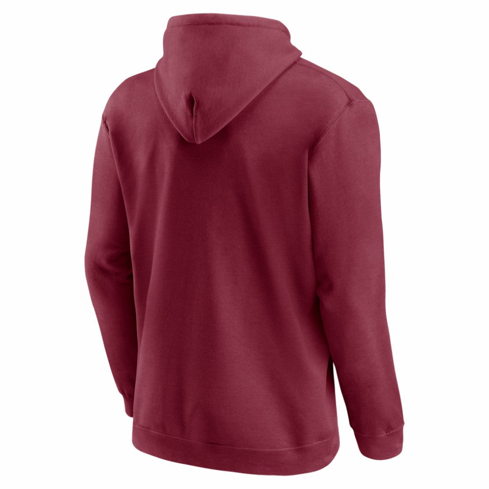 Colorado Avalanche Logo Athletic Essential Hoodie - Burgundy - NHL