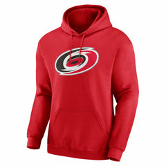 Carolina Hurricanes Logo Athletic Essential Hoodie - Red - NHL