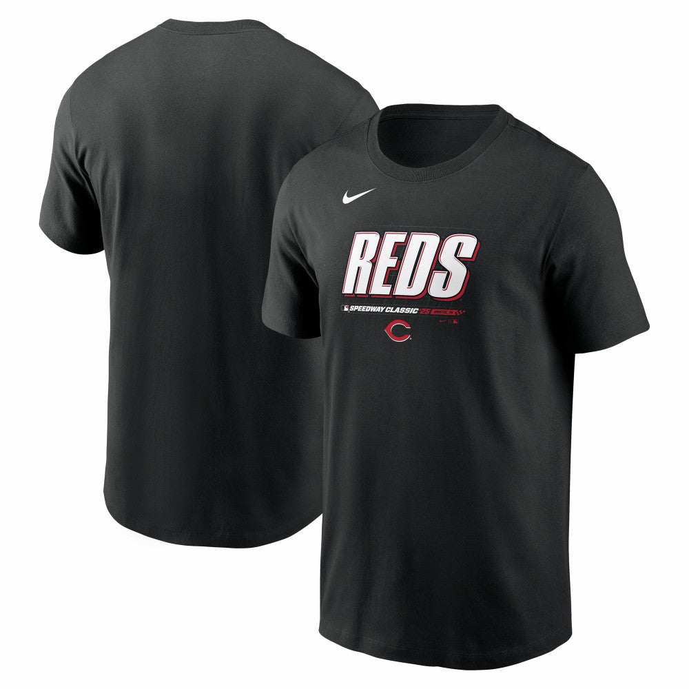 Cincinnati Reds Nike 2025 MLB Speedway Classic Authentic Collection Wordmark T-Shirt - MLB