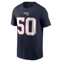 Mike Vrabel New England Patriots Retired Player Name & Number T-Shirt Navy | Nike for Sale