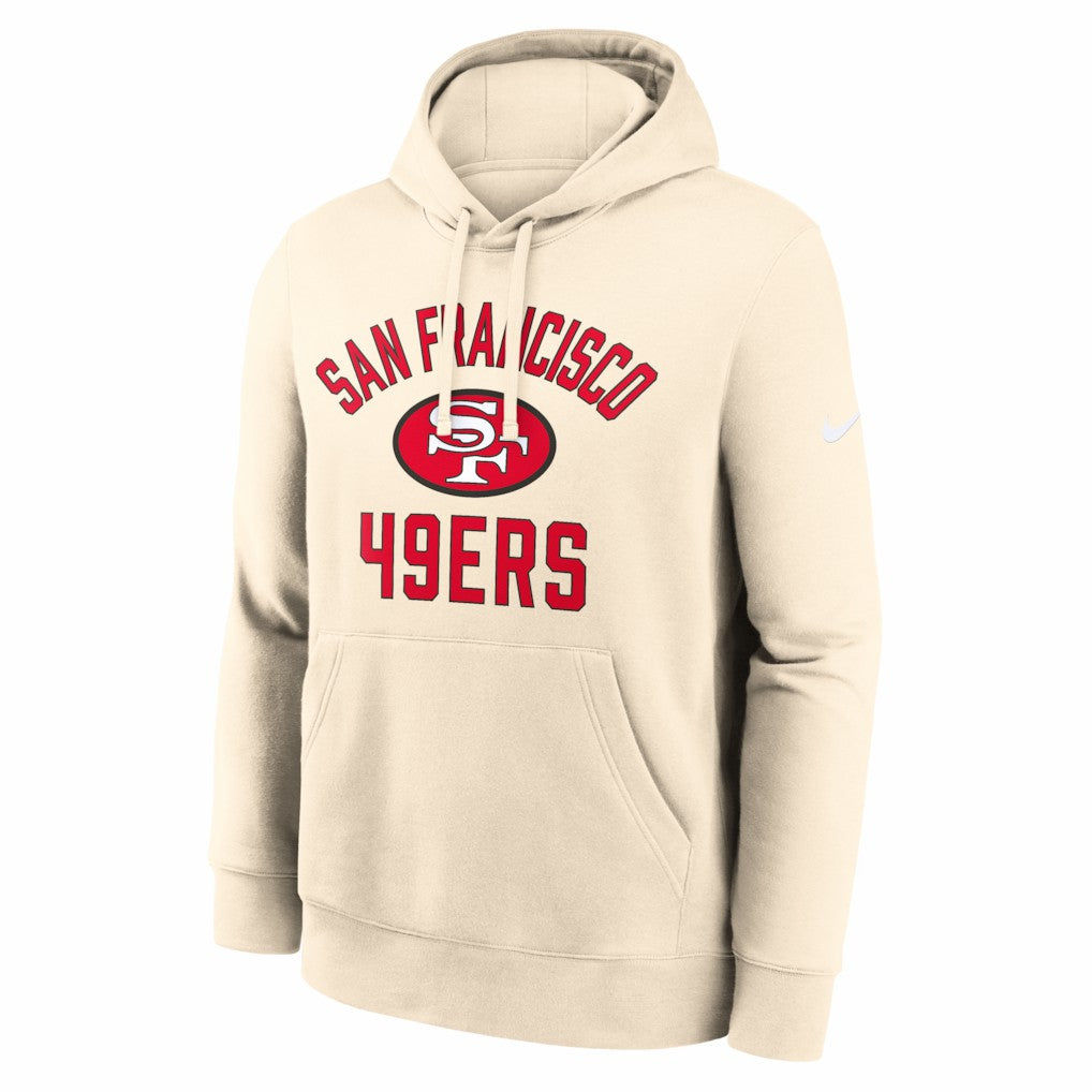 San Francisco 49ers Club Hoodie Natural | Nike for Sale