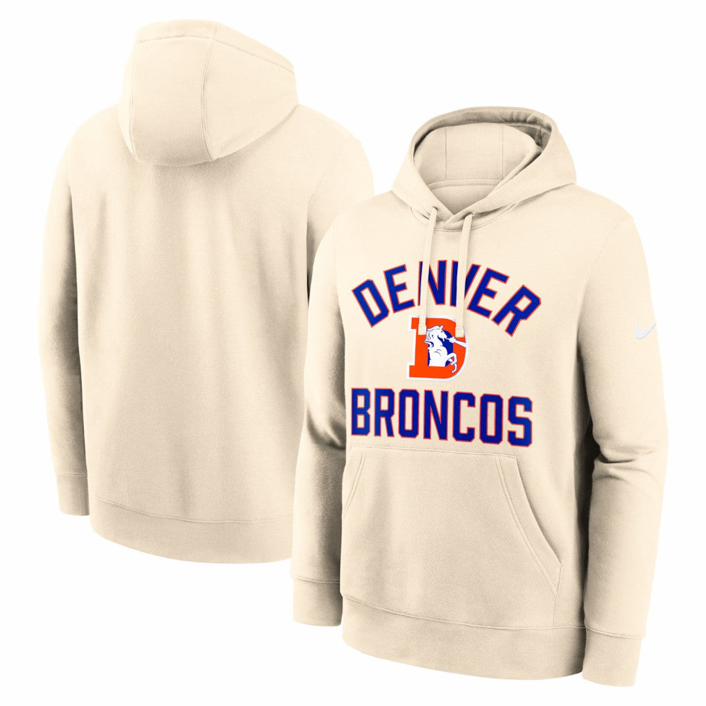 Denver Broncos Club Hoodie Natural | Nike for Sale