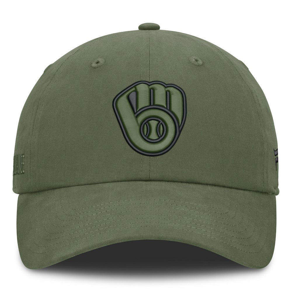 Milwaukee Brewers Fanatics Pine Rider Adjustable Hat - MLB