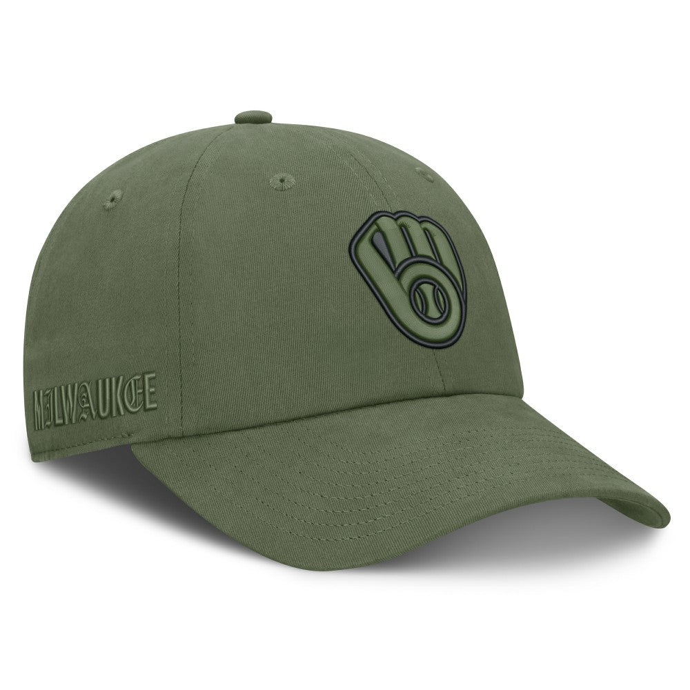 Milwaukee Brewers Fanatics Pine Rider Adjustable Hat - MLB