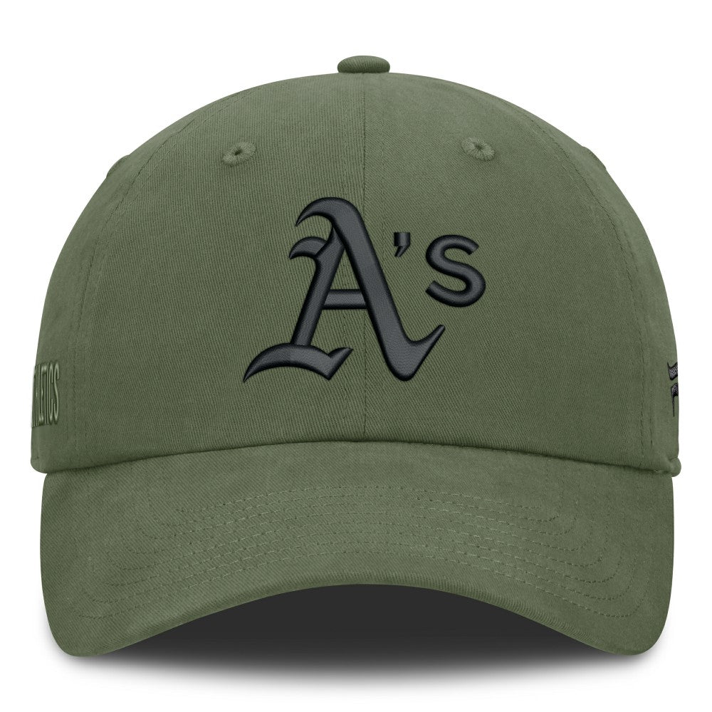 Athletics Fanatics Pine Rider Adjustable Hat - MLB