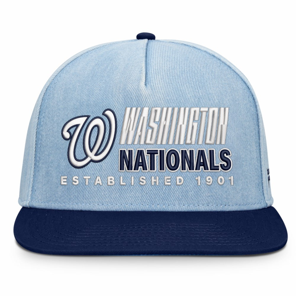 Washington Nationals Fanatics Twinbill Snapback Hat - MLB