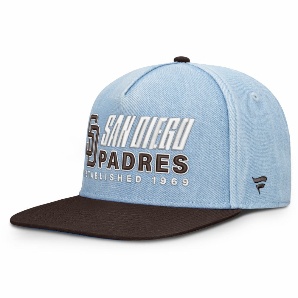 San Diego Padres Fanatics Twinbill Snapback Hat - MLB