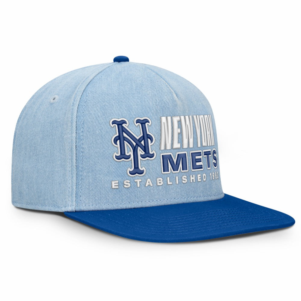 New York Mets Fanatics Twinbill Snapback Hat - MLB