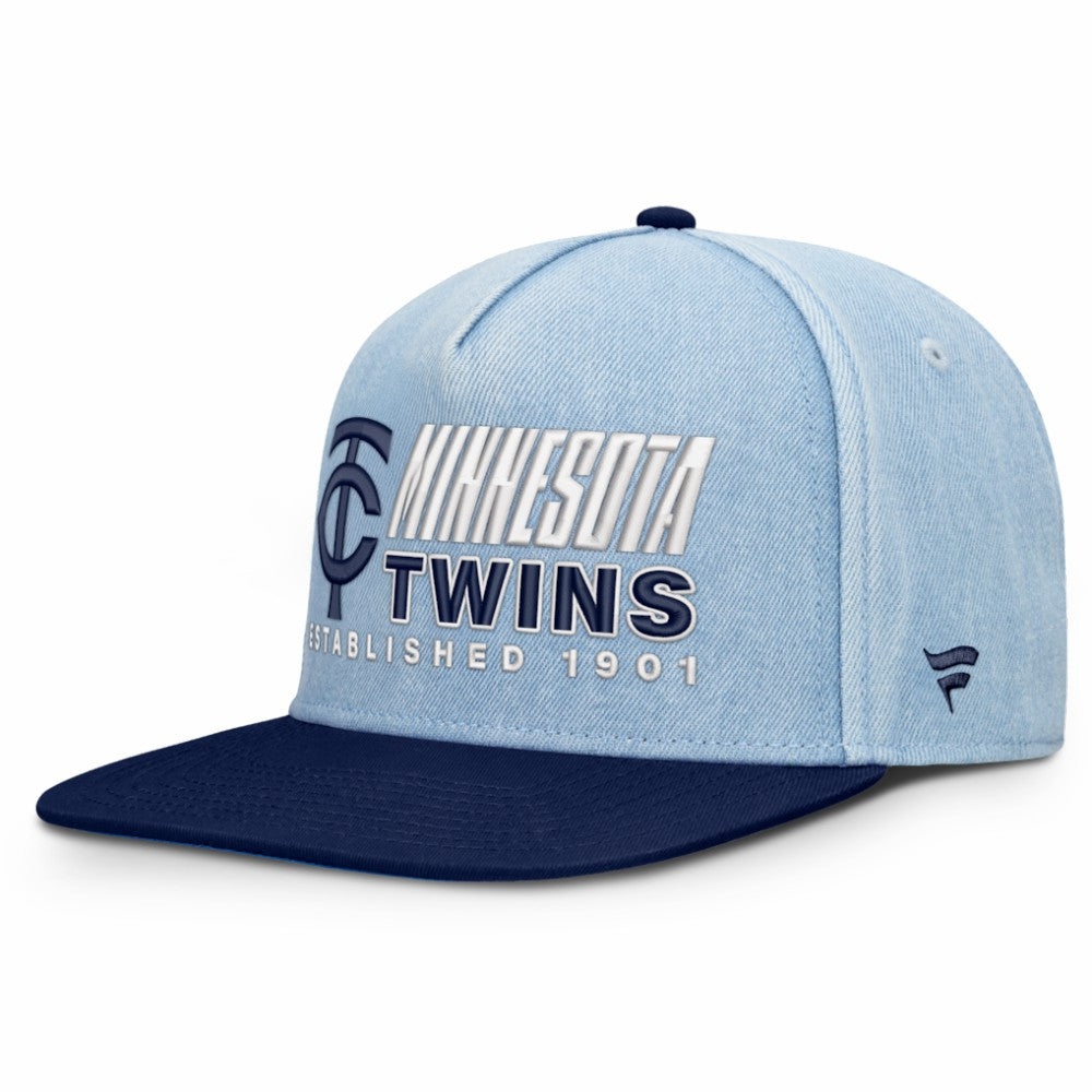 Minnesota Twins Fanatics Twinbill Snapback Hat - MLB