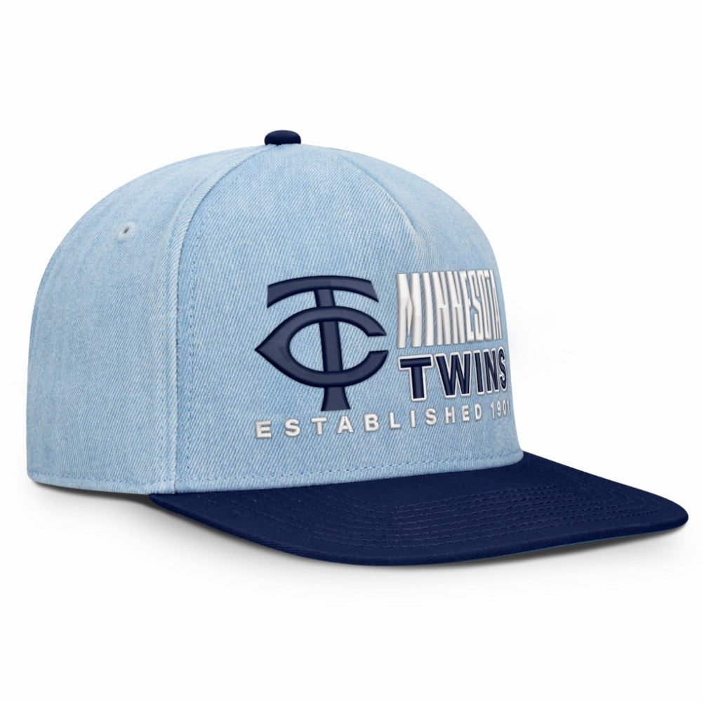 Minnesota Twins Fanatics Twinbill Snapback Hat - MLB