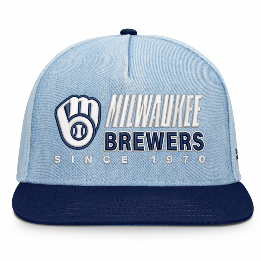 Milwaukee Brewers Fanatics Twinbill Snapback Hat - MLB