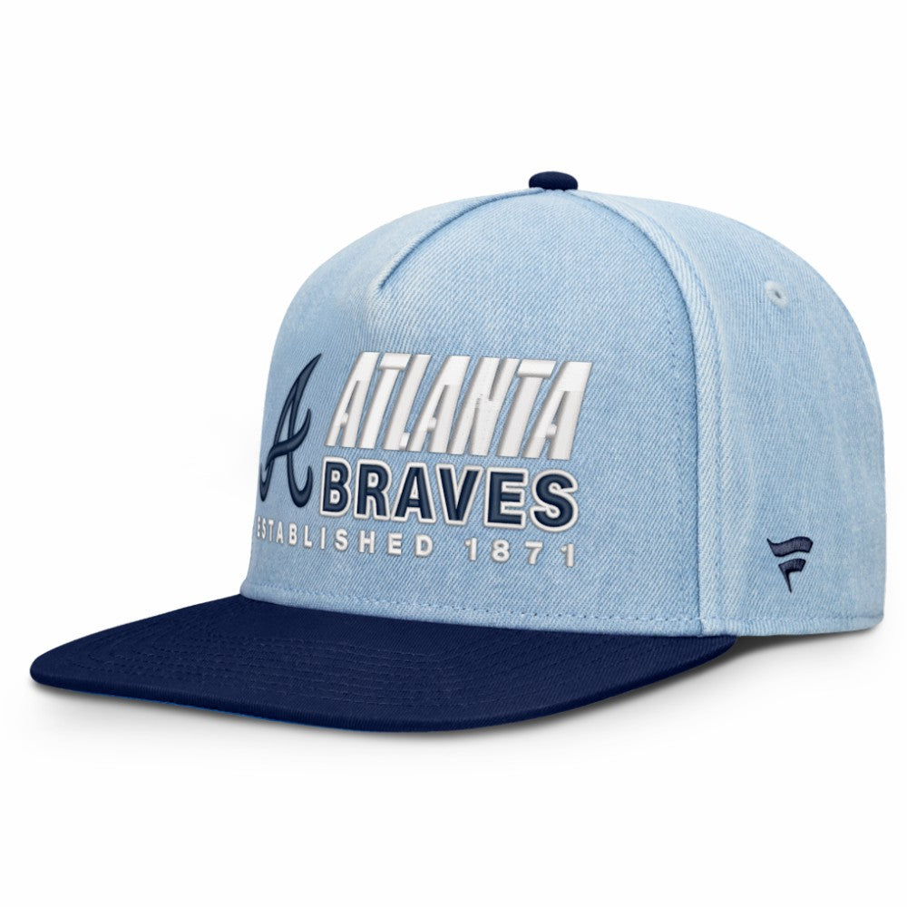 Atlanta Braves Fanatics Twinbill Snapback Hat - MLB