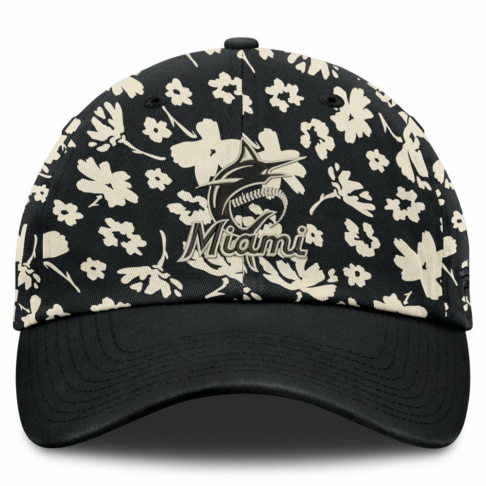 Miami Marlins Fanatics Women's Blossom Adjustable Hat - MLB