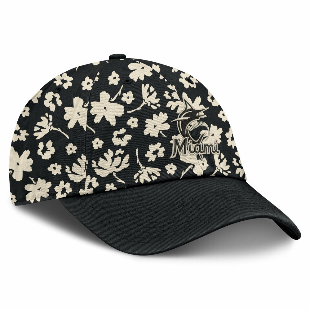 Miami Marlins Fanatics Women's Blossom Adjustable Hat - MLB
