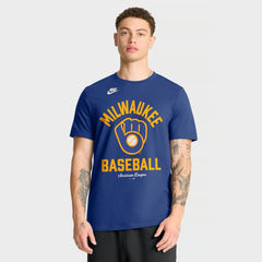 Milwaukee Brewers Nike Cooperstown Collection T-Shirt - MLB