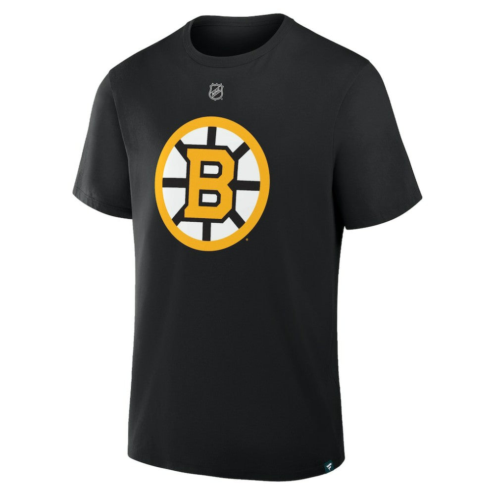 Jeremy Swayman Boston Bruins Fanatics Authentic Stack Name & Number T-Shirt - Black - NHL