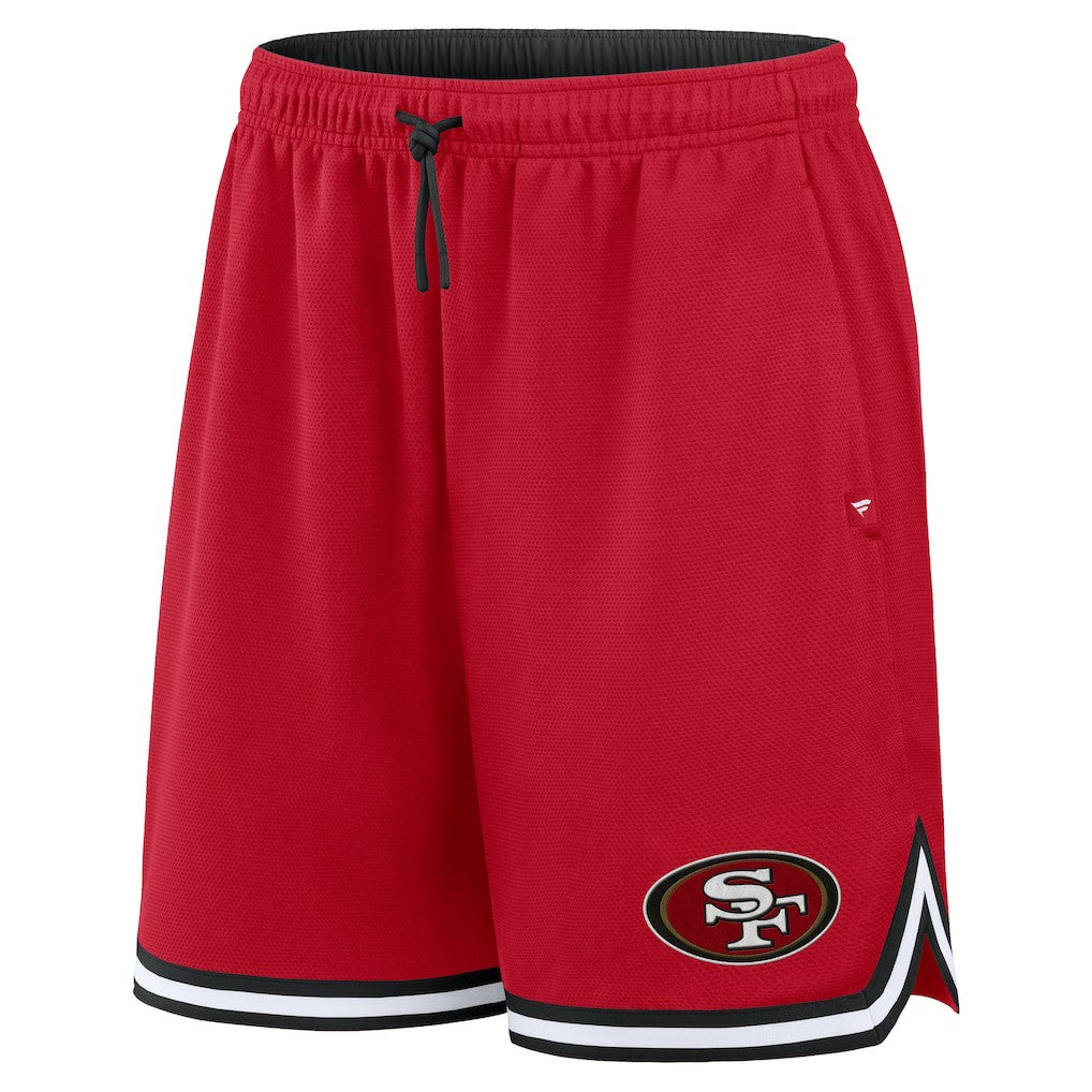 San Francisco 49ers Fearless Drive Shorts Scarlet | Fanatics