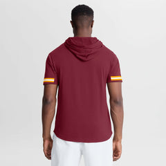 Washington Commanders Optimal Play Short Sleeve Hooded T-Shirt Burgundy | Fanatics