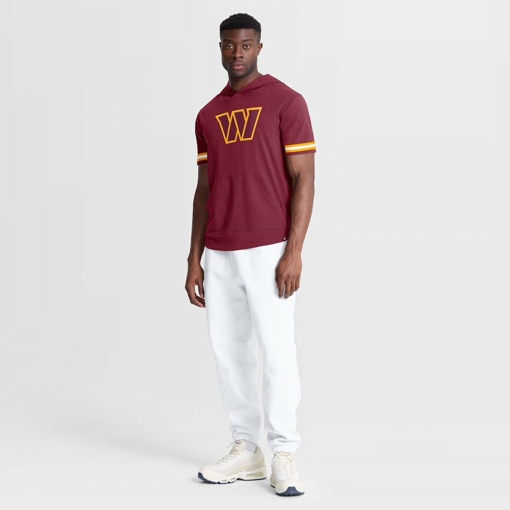 Washington Commanders Optimal Play Short Sleeve Hooded T-Shirt Burgundy | Fanatics
