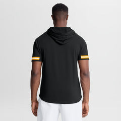 Pittsburgh Steelers Optimal Play Short Sleeve Hooded T-Shirt Black | Fanatics