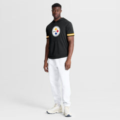 Pittsburgh Steelers Optimal Play Short Sleeve Hooded T-Shirt Black | Fanatics